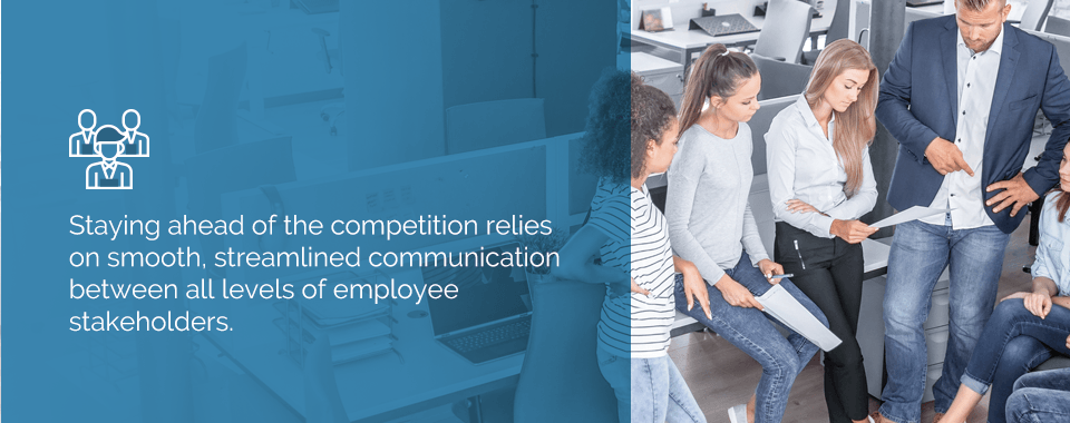 Communication in business competitor analysis