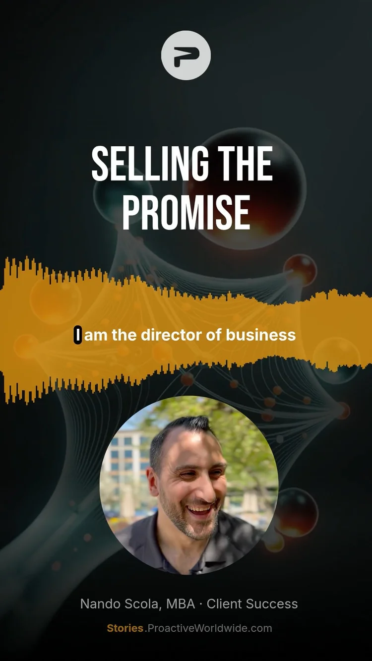 Selling the Promise