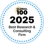 2025 Global 100 - Best Research and Consulting Firm